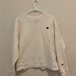 Champion Women's White Sweatshirt